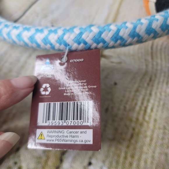 Large Dog Infinity Rope w Tennis Ball JMK 07000 - Picture 3 of 3